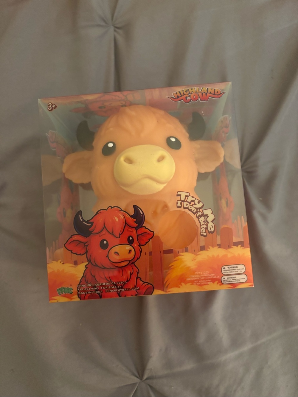 New Highland Cow Squishy toy